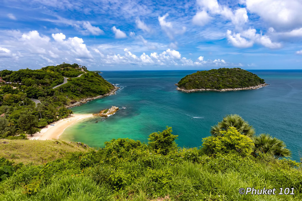 Mirador Promthep Cape Sunset en el sur de la isla de Phuket