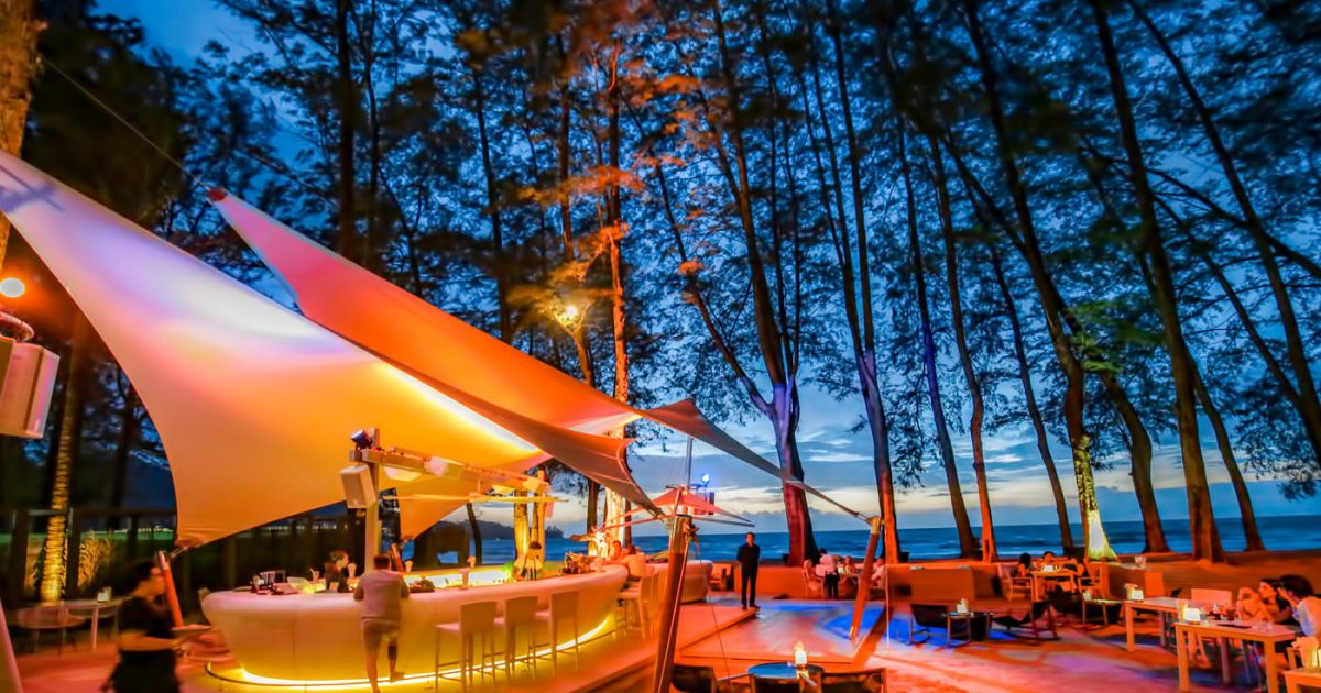 HQ Beach Club on Kamala Beach in Phuket