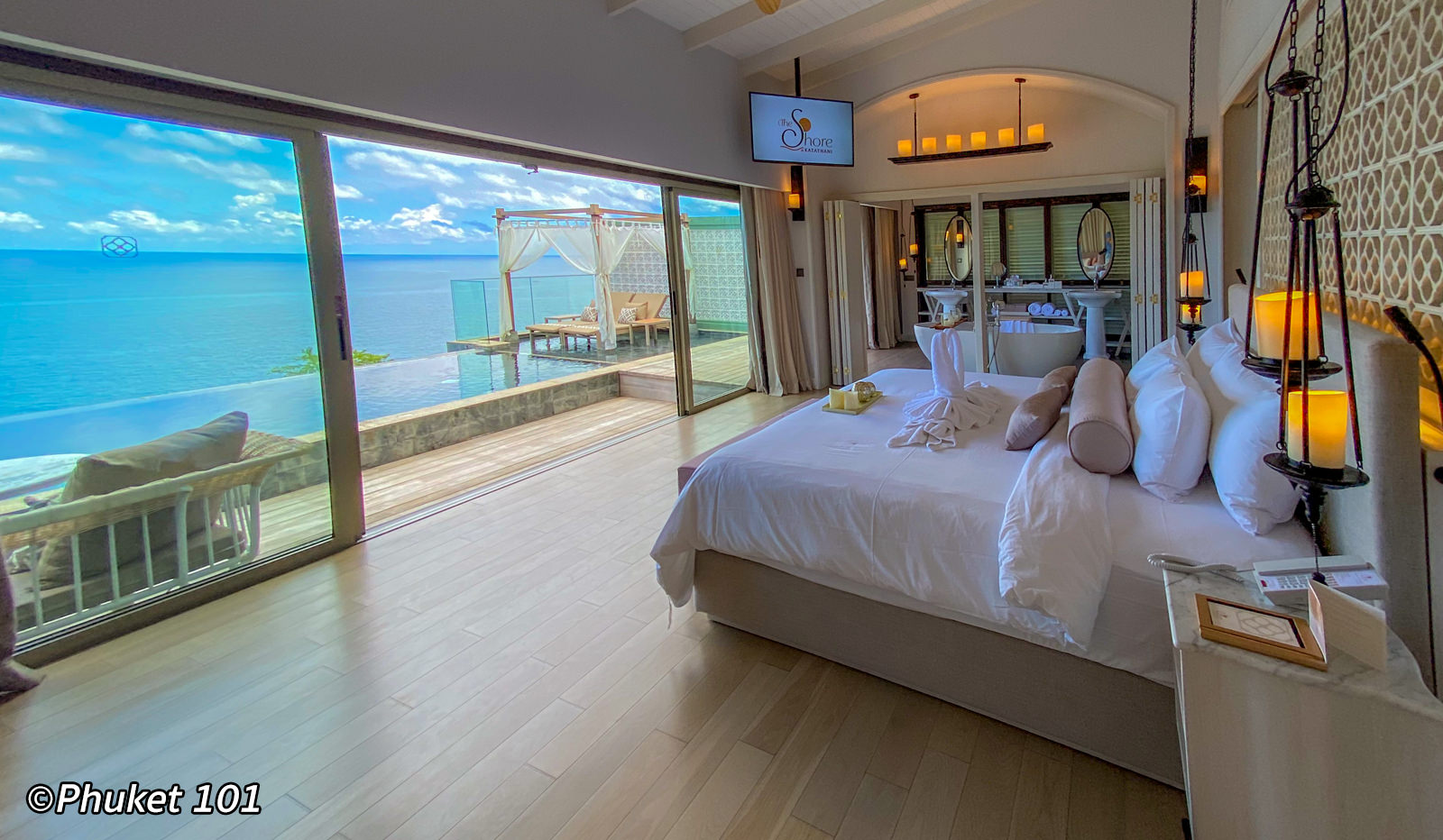 The new villas with west seaviews at The Shore