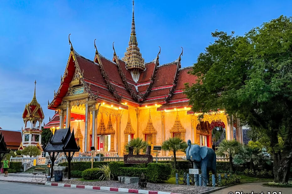 Wat Chalong is also known as Wat Chai Thararam