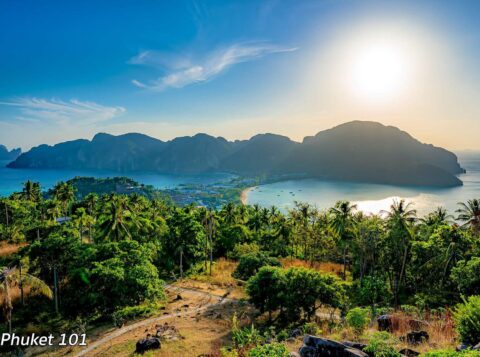 Les îles Phi Phi près de Phuket