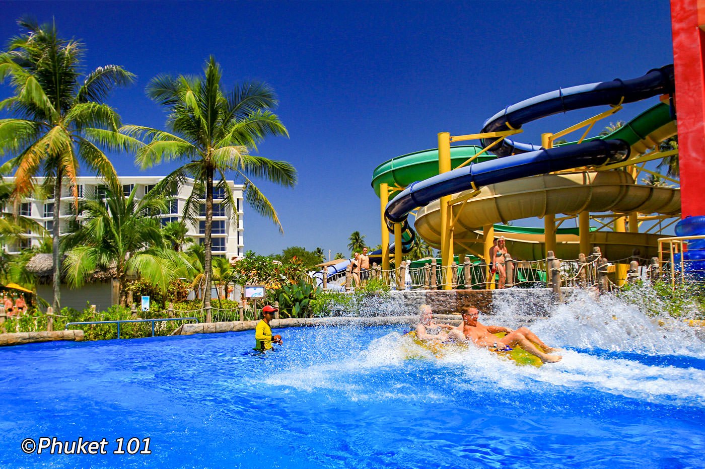 Splash Jungle Water Park in Phuket