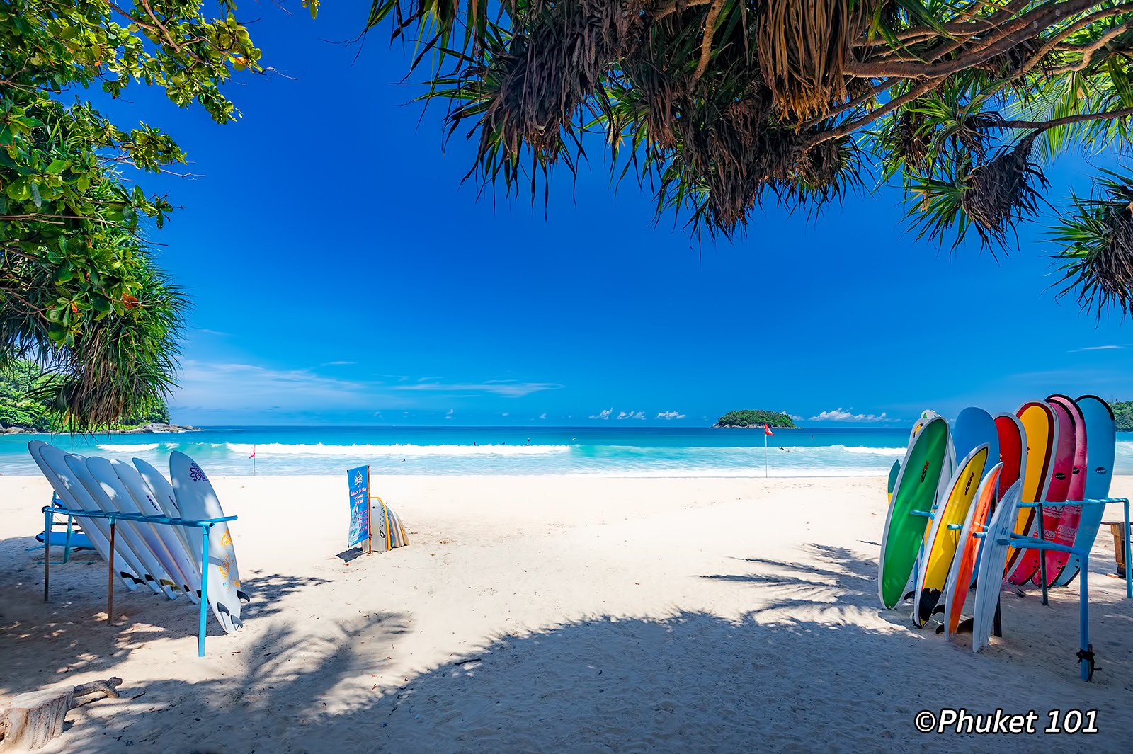 Kata Beach Map By Phuket 101 ☀️ A Guide With Maps Of Kata Beach