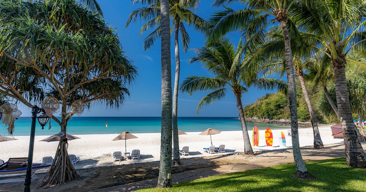 Beachfront hotels in Phuket