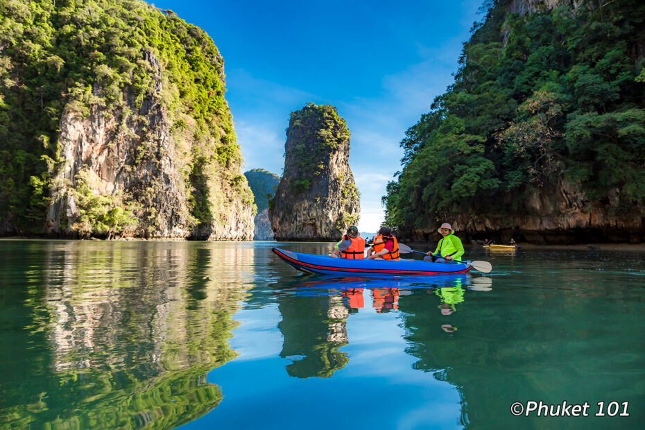 Baie de Phang Nga Les nombreuses façons d’explorer Phang Nga