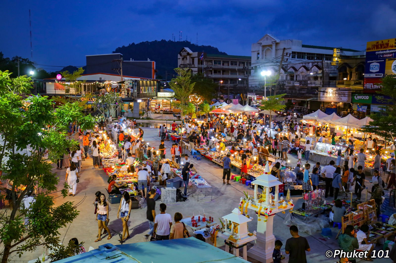 Marché Chillva à Phuket