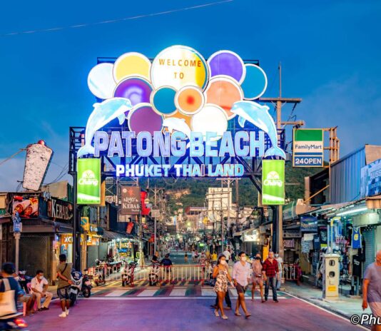 Bangla Walking Street in Patong Beach, Phuket
