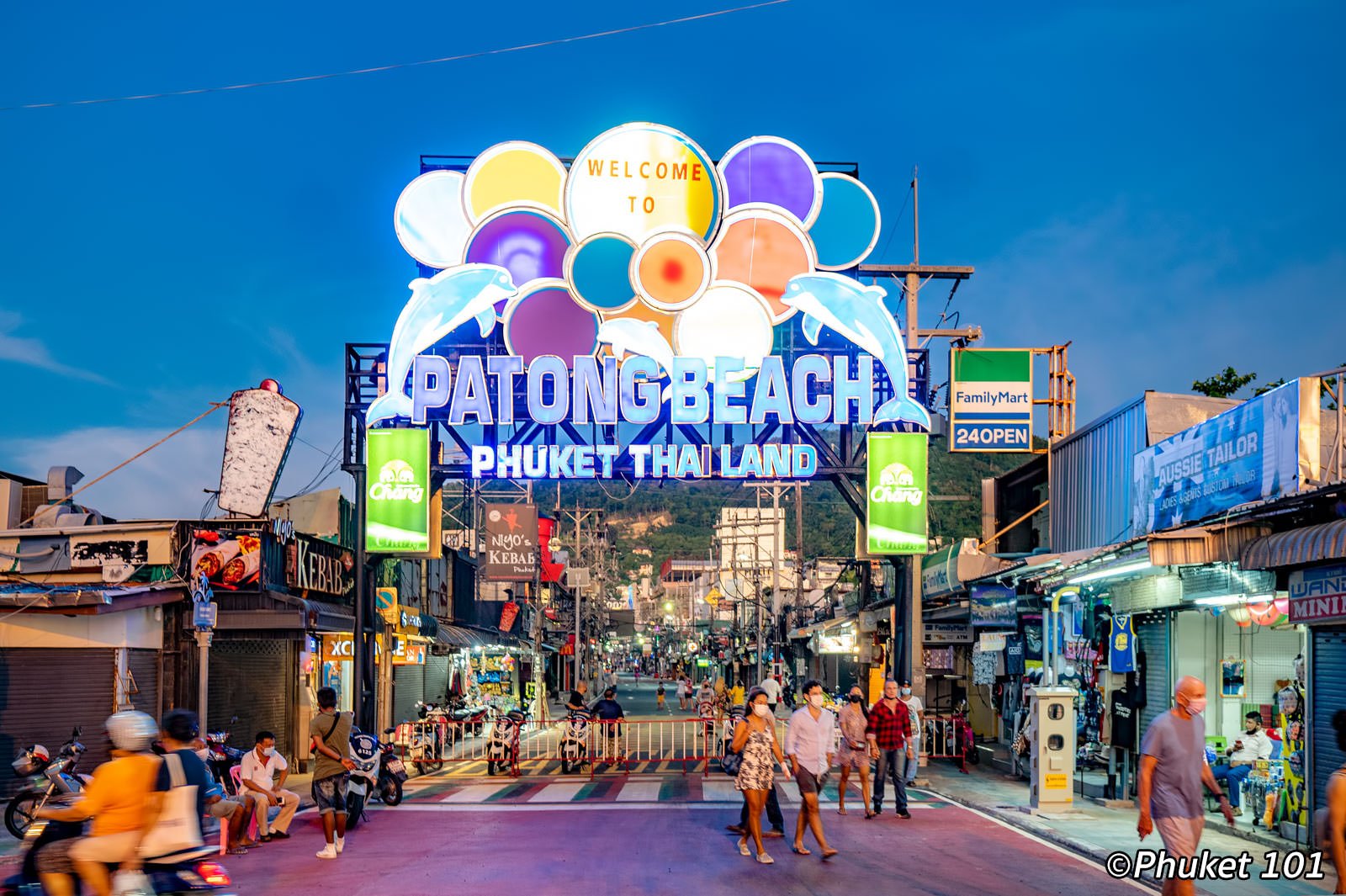 Bangla Walking Street in Patong Beach, Phuket