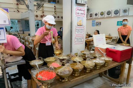 Tienda de dulces Wanlamun en la ciudad de Phuket