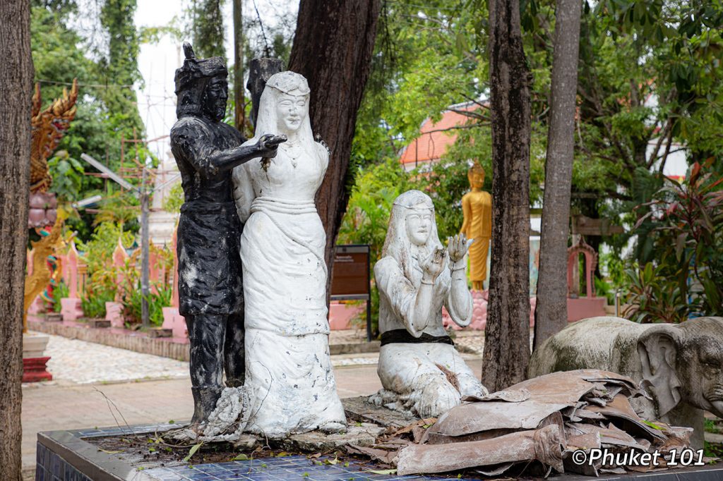 wat phra nang sang phuket lady