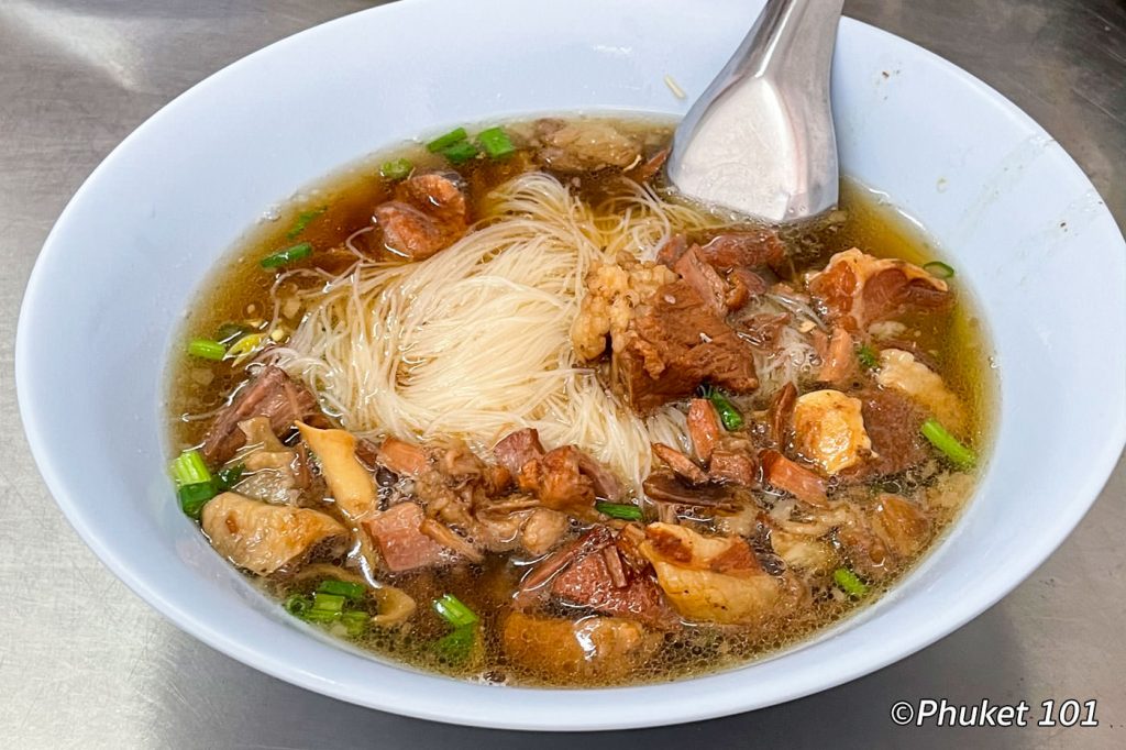 O Cha Rot Phuket Noodle Soup in Phuket Town PHUKET 101