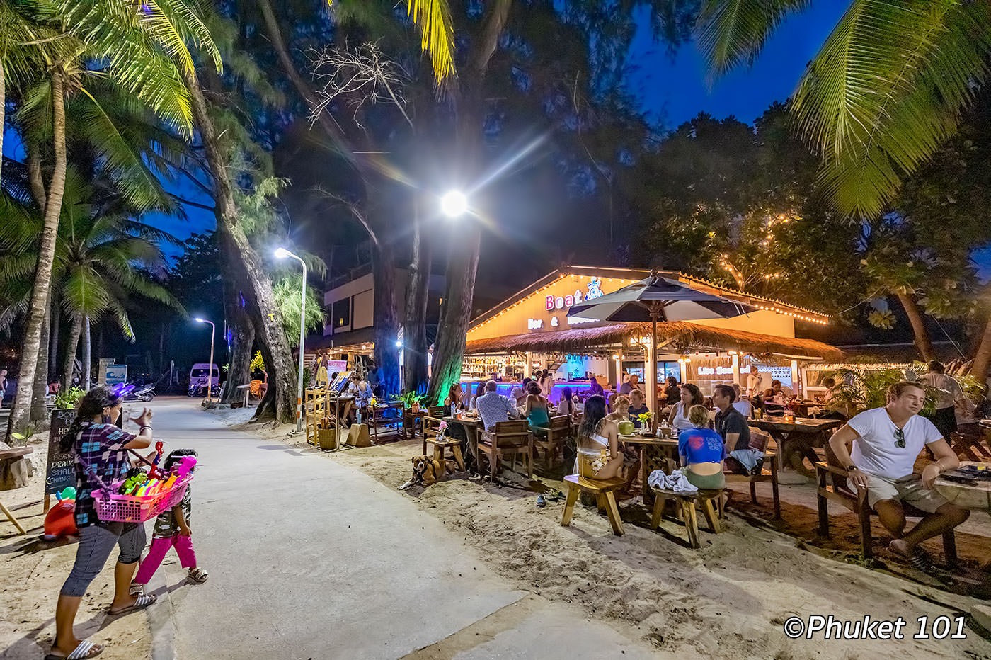 Boat Bar and Restaurant on Kamala Beach PHUKET 101