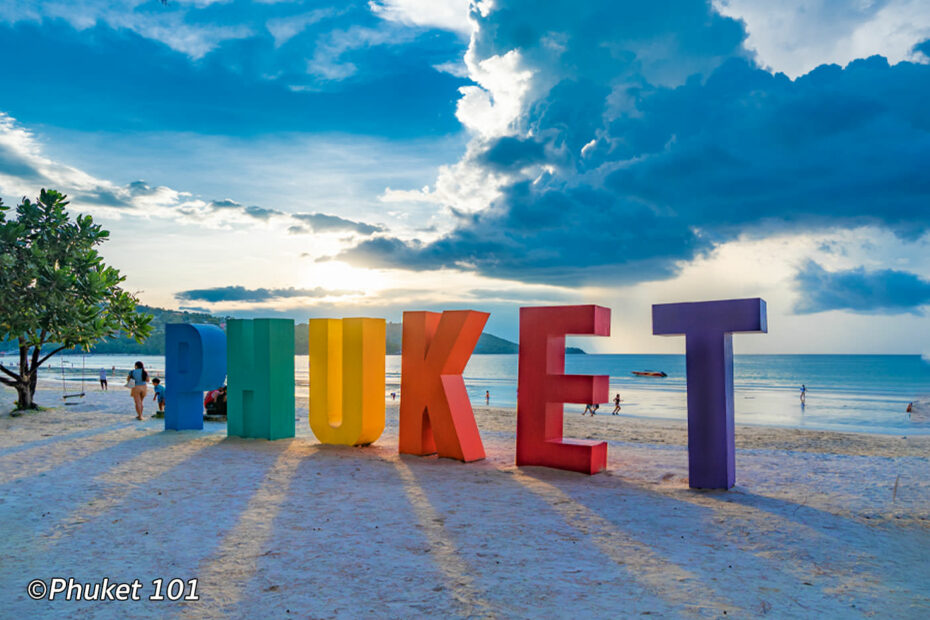 Patong Beach Sign