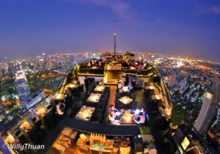 Vertigo Rooftop et Moon Bar au Banyan Tree Bangkok