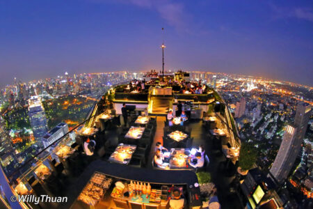 Vertigo Rooftop et Moon Bar au Banyan Tree Bangkok