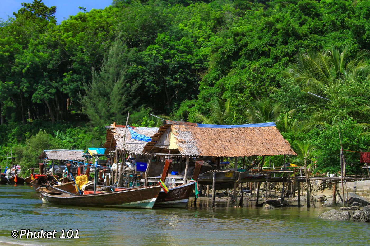 patong beach fishing village 1