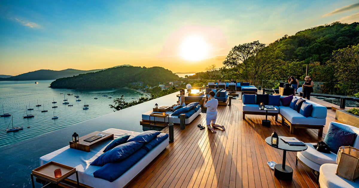 Akoya Rooftop Bar in Ao Yon Beach, Phuket