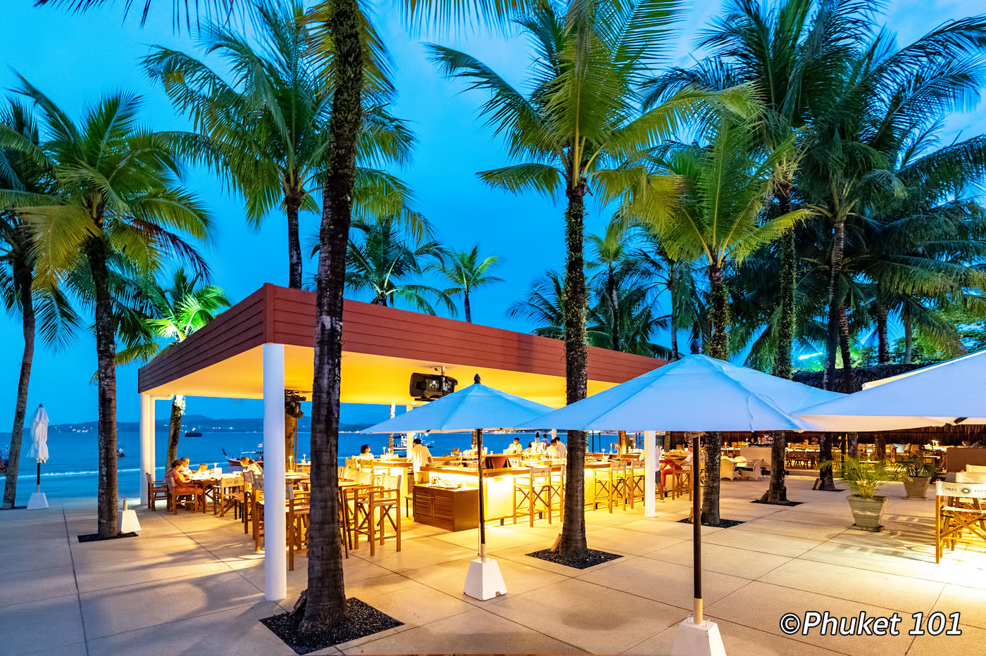 Carpe Diem Beach Club on Bang Tao Beach