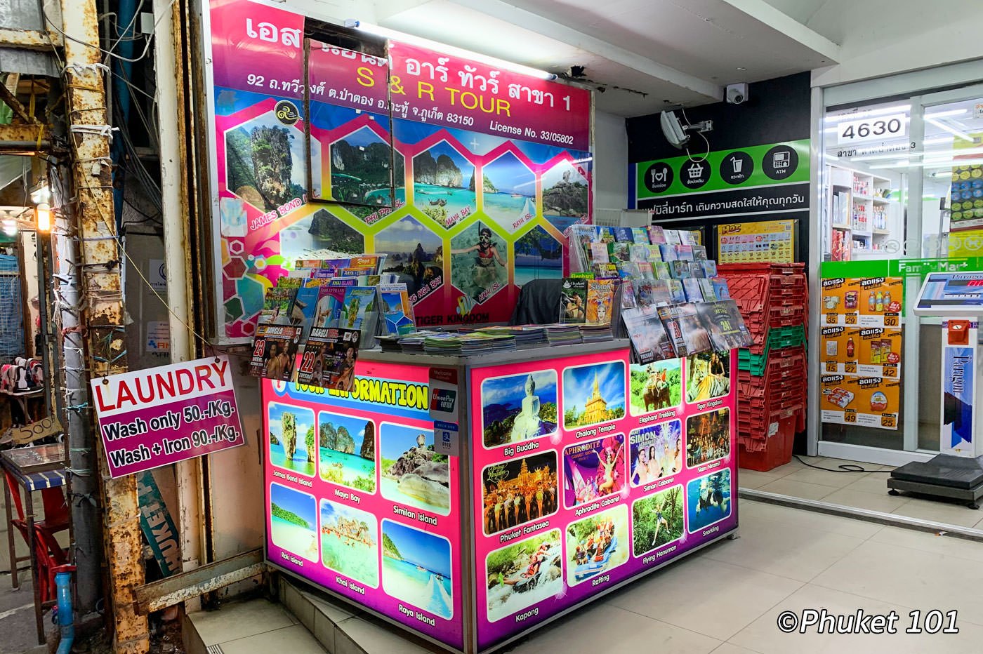 phuket tour counter