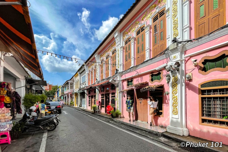 Soi Romanee nella città di Phuket