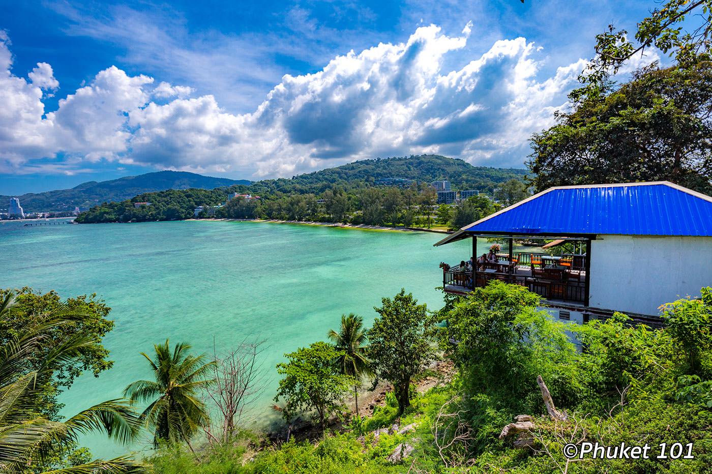 Sunshine view restaurant on Tri Trang Beach