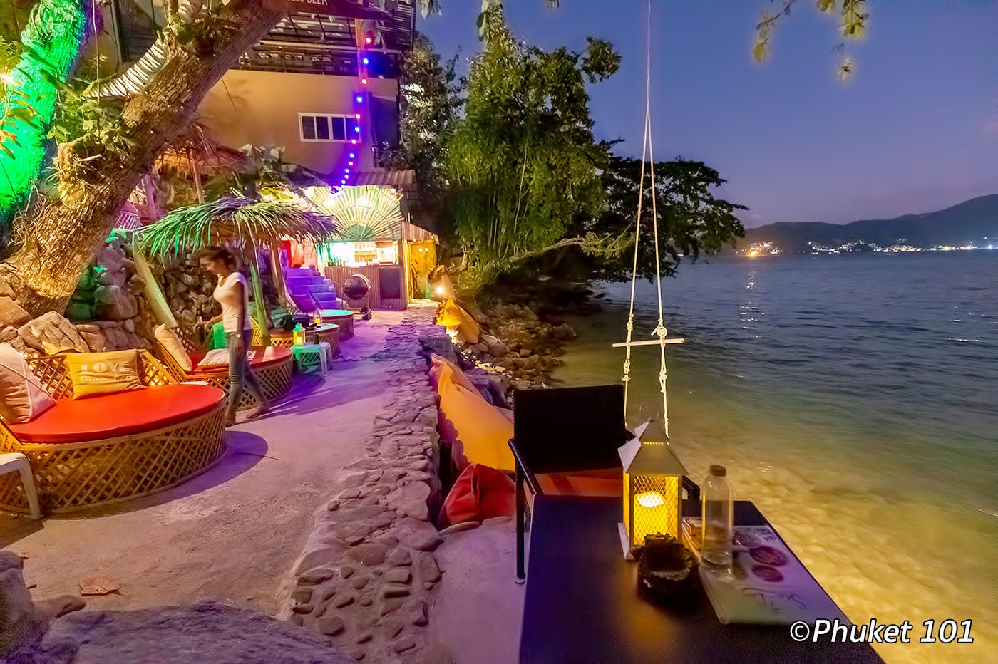 Pitbull Bar on Tri Trang Beach