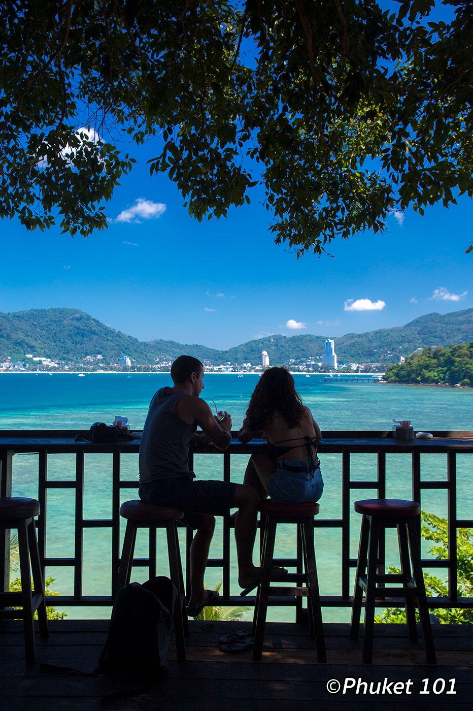 Sunshine view restaurant on Tri Trang Beach