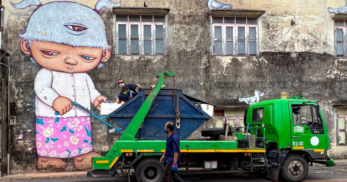 Mural Paintings and Street Art in Phuket Town