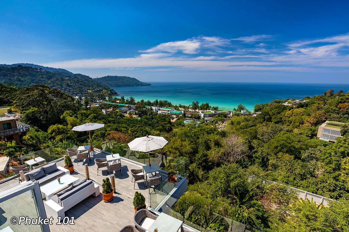 The Sundeck above Kata Noi Beach