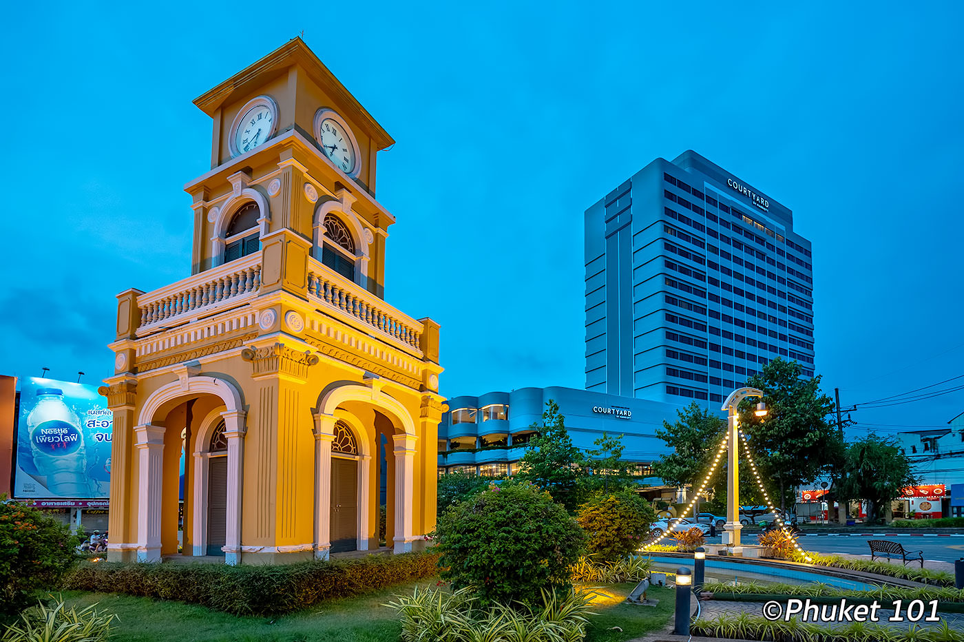 Surin Circle and its separate Sino‑Portuguese‑styled clock tower