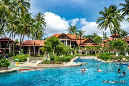 Dusit Thani Laguna Phuket en la playa de Bang Tao