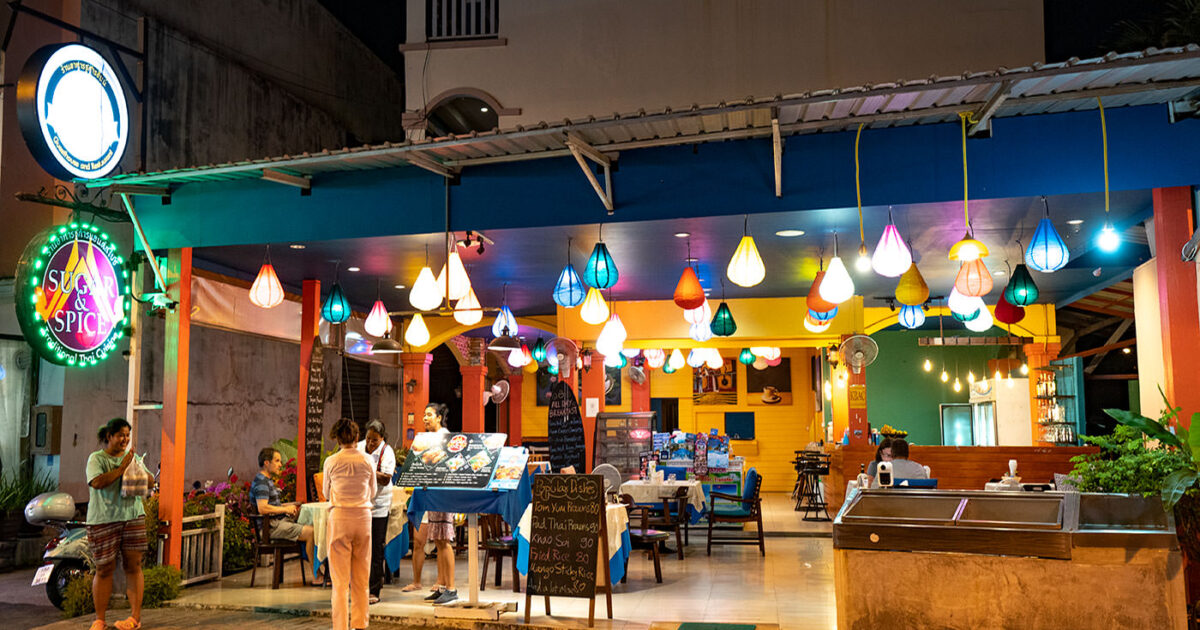Sugar and Spice Restaurant in Kata Beach, Phuket