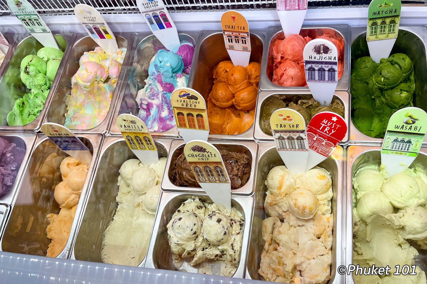 Thaivetro Ice Cream in Phuket Town