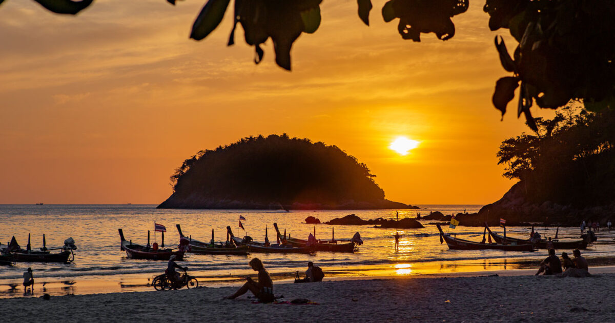 Sunset on Kata Beach