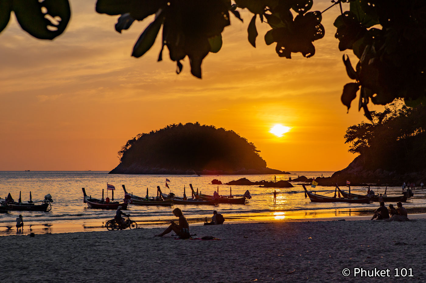 Sunset on Kata Beach