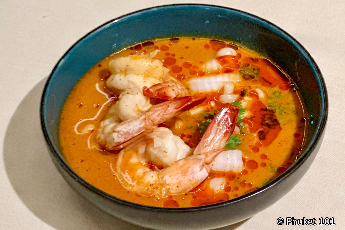 Phuket Young Coconut Tom Yum Goong