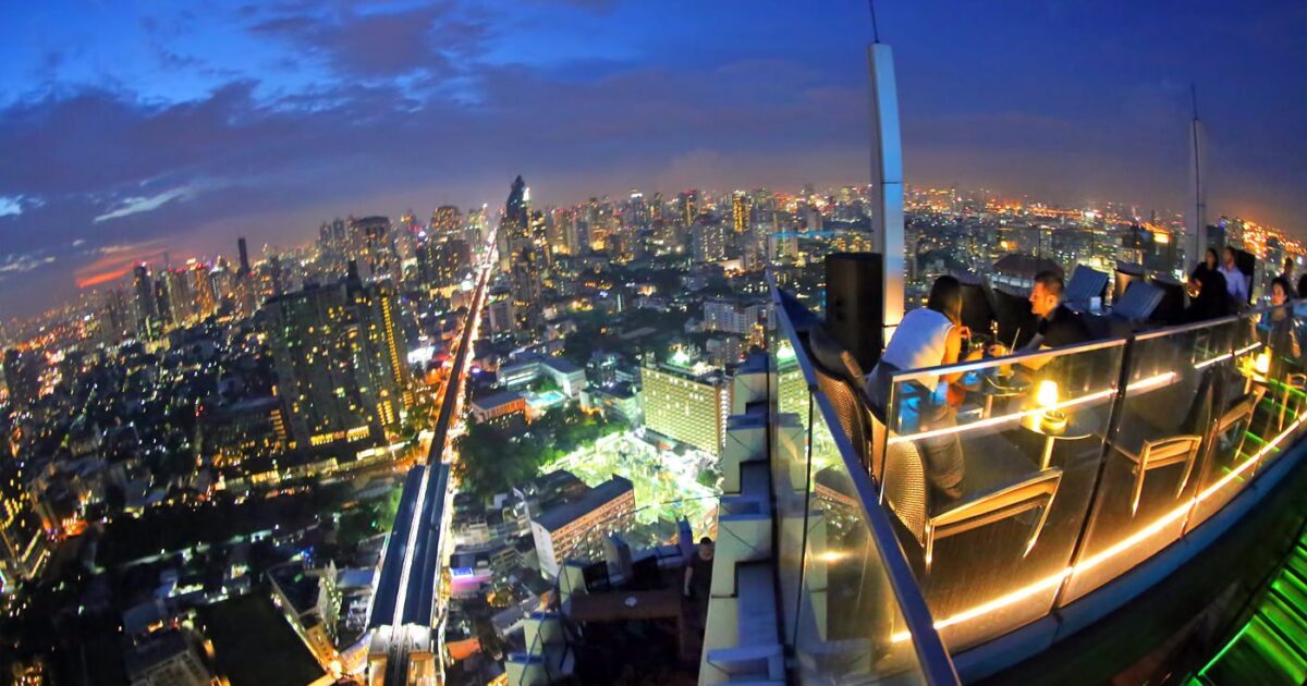 Octave Rooftop Bar Bangkok at Marriott Hotel Sukhumvit
