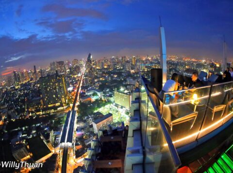 Octave Rooftop Bar Bangkok at Marriott Hotel Sukhumvit