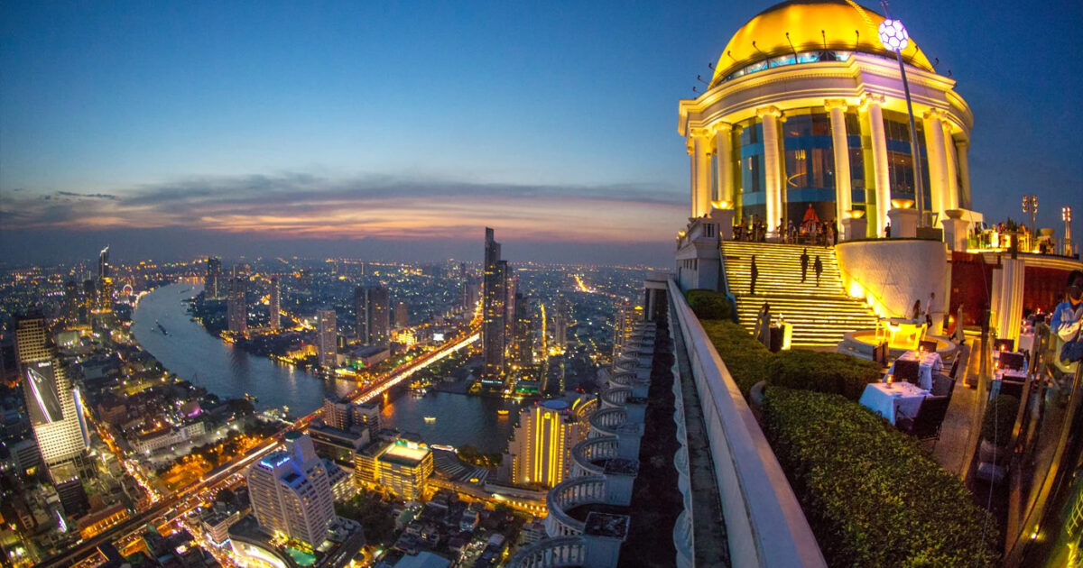 Sky Bar Rooftop Bar at Lebua Bangkok