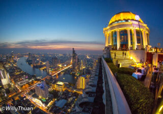 Sky Bar Bar sur le toit du Lebua Bangkok