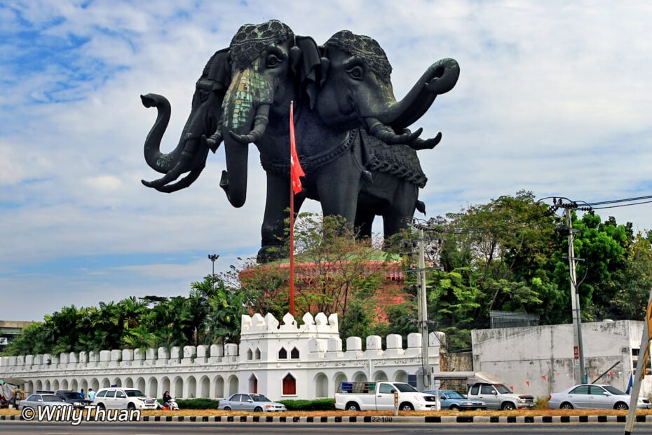 Erawan Museum in Samut Prakan near Bangkok