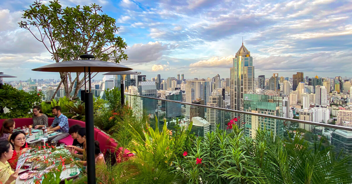 Bar.Yard Rooftop at Kimpton Maa-Lai Hotel Bangkok