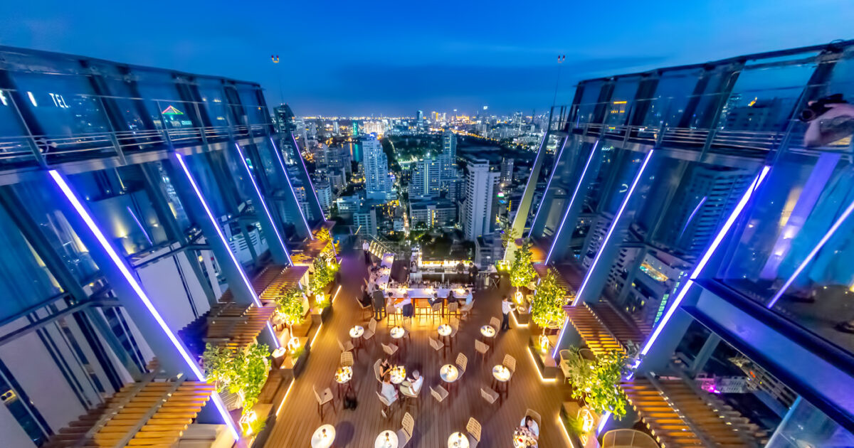 Spectrum Rooftop Bar at Hyatt Regency Bangkok