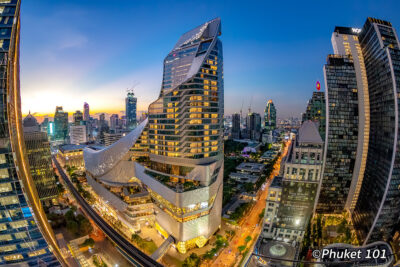 Ploenchit neighbourhood in Bangkok