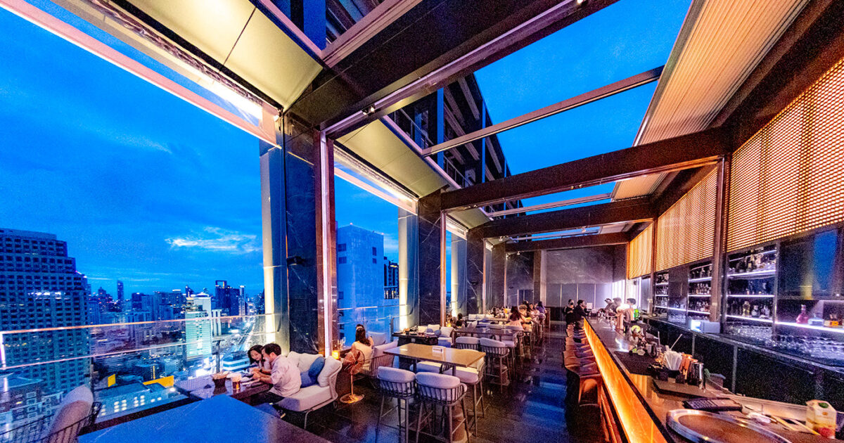 Cooling Towers Rooftop Bar at Carlton Hotel Bangkok