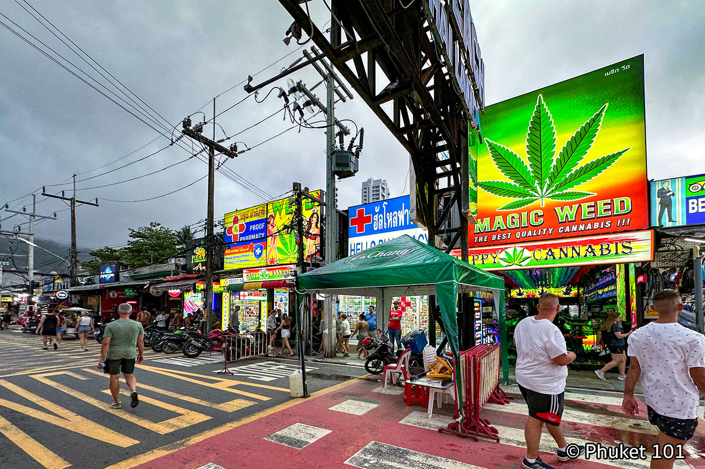 Herbe et Cannabis à Patong