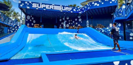 Super Surf Kata, an artifical wave flow