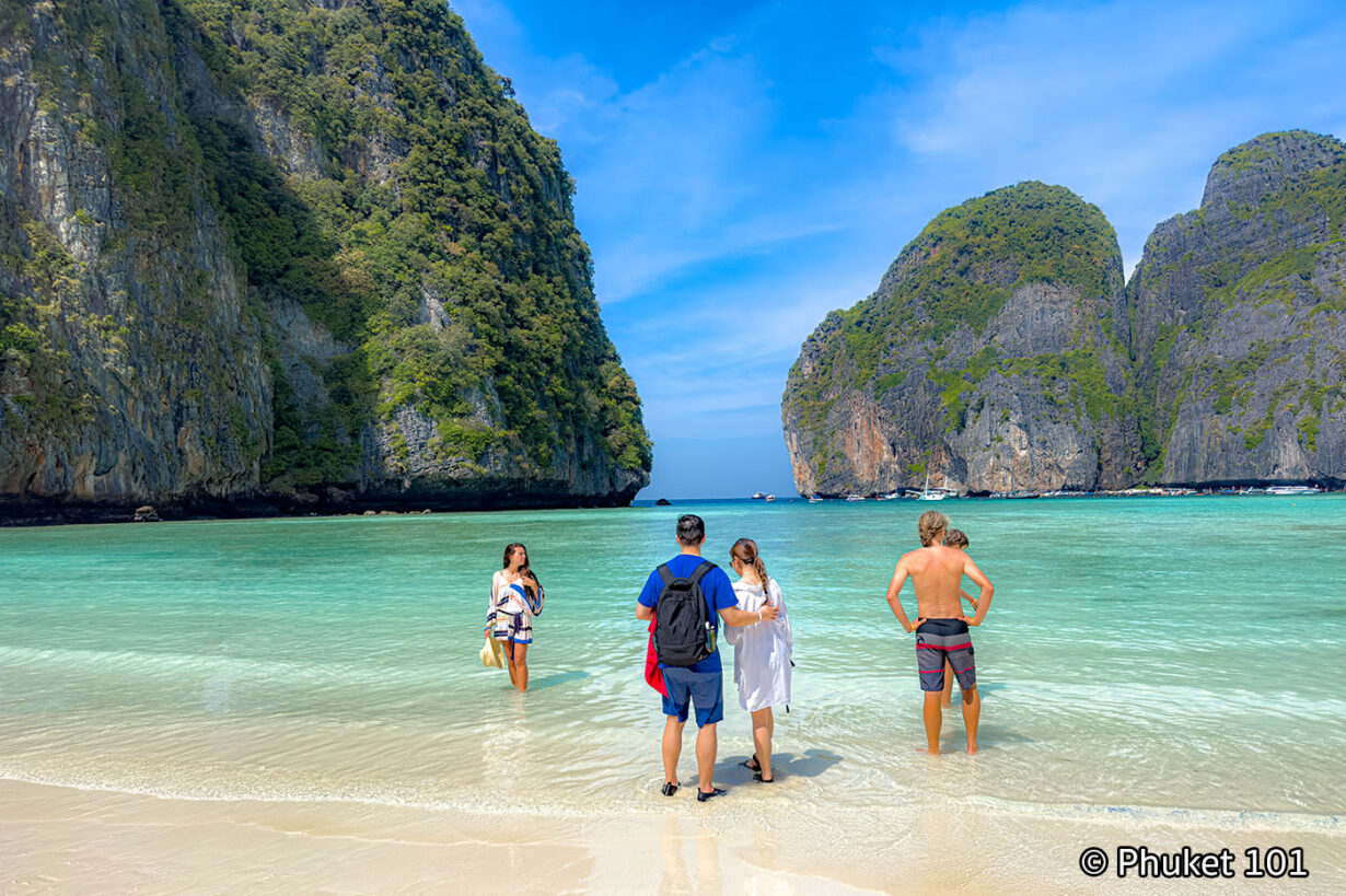 maya bay tour from phi phi island