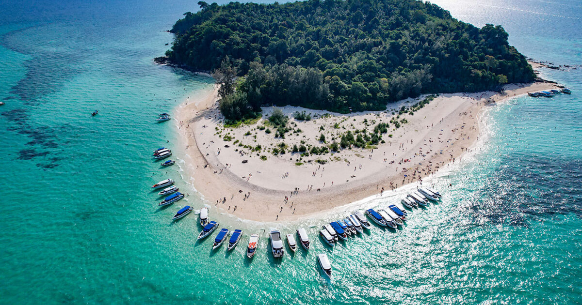 Bamboo Island near Koh Phi Phi