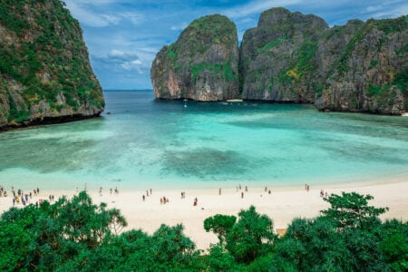 Maya Bay auf den Phi Phi Inseln